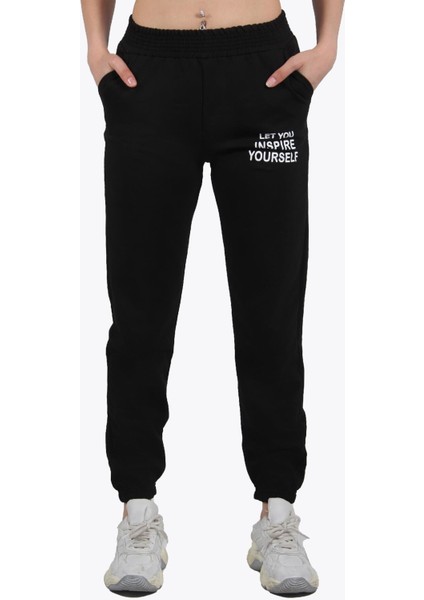 2071 Let You İnspire Yourself Yazılı Eşofman Altı