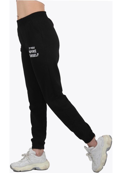 2071 Let You İnspire Yourself Yazılı Eşofman Altı