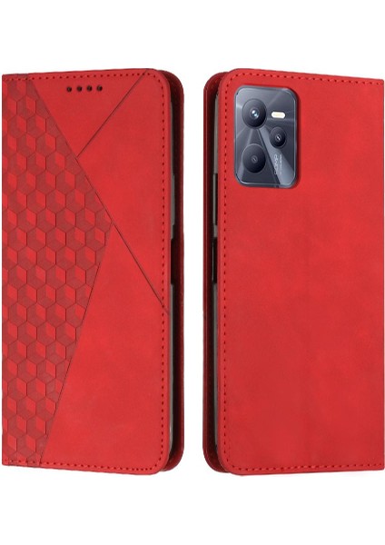 Uyumlu Realme C35 Cüzdan Kılıfı (Yurt Dışından)