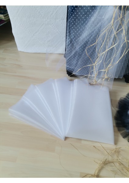 10 Adet 100X300 Kristal Gelin Damat Bohça Süsleme Tülü 10 Adet modelleri