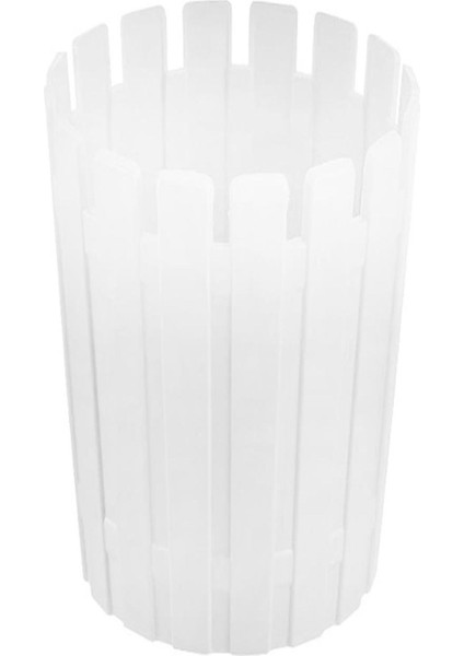 Akasya Saksı Beyaz 17CM