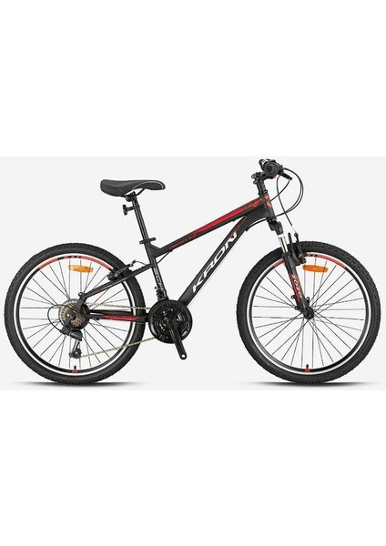 Vortex 4.0 - 20 Mtb - 13' - 21 Vites - V.b. - Mat Siyah-Gri/kırmızı