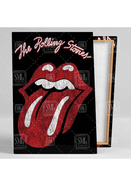 Rolling Stones Rock Muzik Efsanesi Mick Jagger Dikey Kanvas Tablo fiyatları