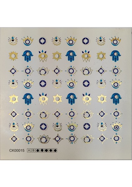 Hologram Yaldız Tırnak Dövmesi, Tırnak Tattoo, Nail Art, Tırnak Sticker