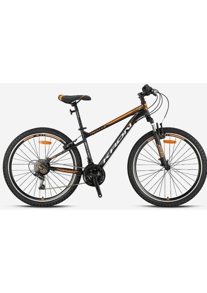 Vortex 4.0 - 24 Mtb - 14' - 21 Vites - V.b. - Mat Siyah-Gri/neon Turuncu