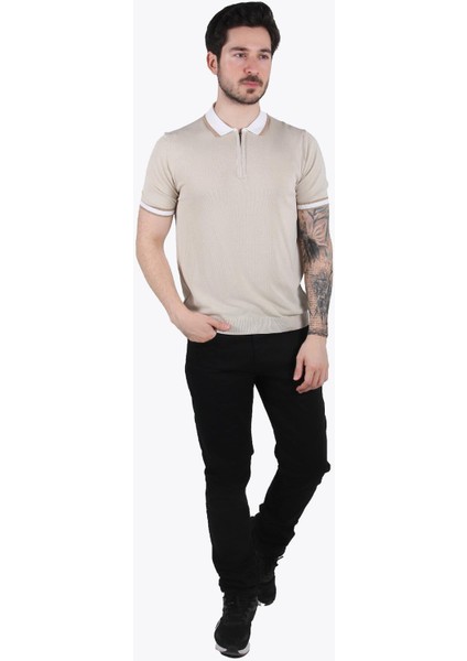 66536 Polo Yaka Fermuarlı T-Shirt fiyatları