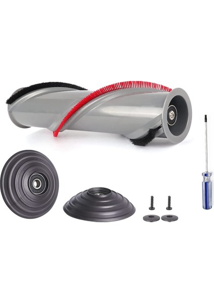 Dyson V10 V11 V15 Vakum Parçaları Için Silindir Fırça Çubuğu ve Bilyalı Çark Kiti, 100W Yüksek Torklu Temizleyici Kafa Için (Yurt Dışından)
