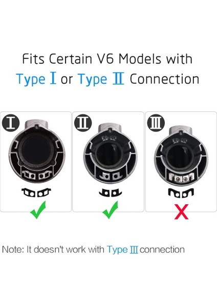 Dyson Akülü Elektrikli Süpürge V6 /DC58/DC59/DC61/DC62/DC74 Modelleri Için LED Farlı Yumuşak Silindir Temizleme Kafası (Yurt Dışından) indirimleri