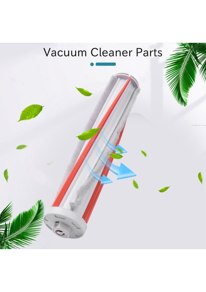 2 Paket Rulo Fırça Xiao Roıdmı F8 F8E Nex X20 Karbon Fiber Manuel Elektrikli Süpürge Parçaları Değiştirme (Yurt Dışından)