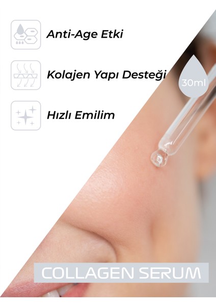 Yaşlılık Karşıtı Botox Etkili Kolajen Serum 30 ml modelleri