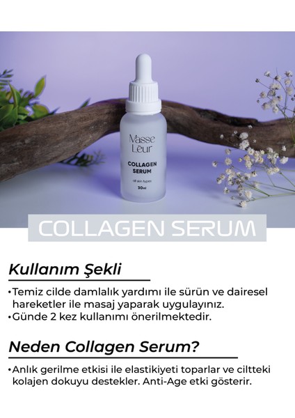 Yaşlılık Karşıtı Botox Etkili Kolajen Serum 30 ml fırsatları