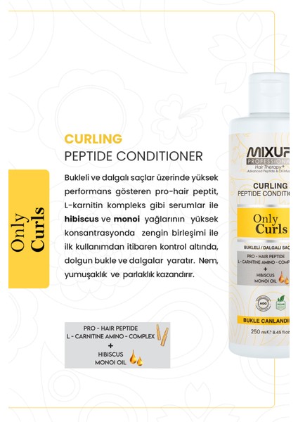 Bukleli ve Dalgalı Saçlar Için Pro-Hair Peptit,l-Karnitin,amino Kompleks Krem 250 ml modelleri