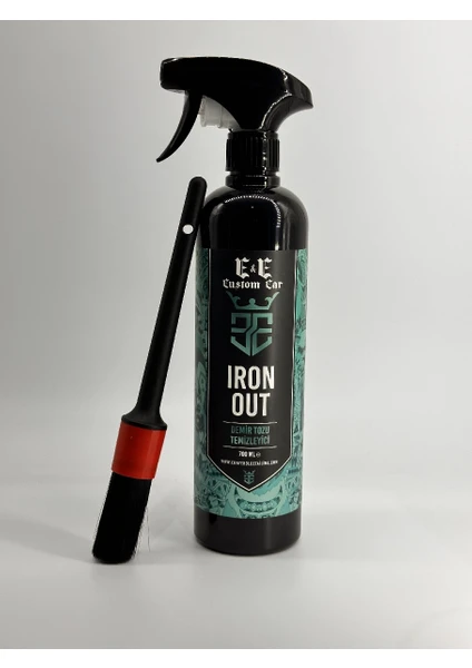 E&e Customcar Iron Out Demir Tozu Temizleyici 700 Ml+ Detay Fırçası