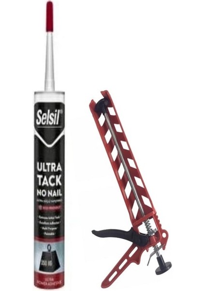 Ultra Tack No Naıl Ultra Güçlü Yapıştırıcı 290ML Silikon Tabancası