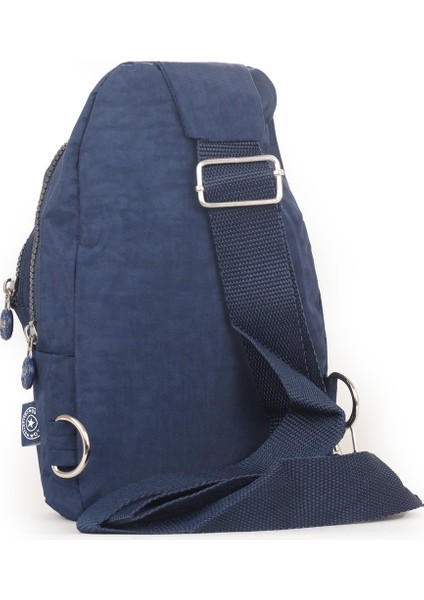 Krinkıl / Klinkır Su Geçirmez Kumaş Çapraz Sırt Omuz Bel ve Göğüs Çantası Günlük Bodybag 1020