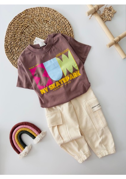 Nort West Kargo Cepli Erkek Çocuk 2 li takım - Kahve fiyatları