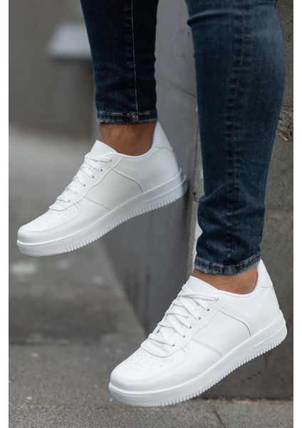 Erkek Günlük Beyaz Sneaker Spor Ayakkabı fırsatları