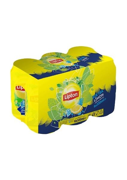 Lipton Ice Tea Limon Kutu 6x330 Ml.