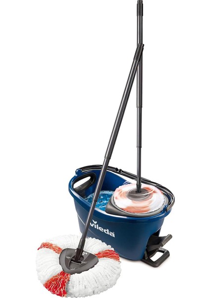 Turbo Colors 2 In 1 Temizlik Seti Mavi