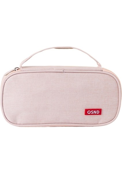 Büyük Kapasiteli ve Kalınlaşmış Çok Katmanlı Ilkokul Öğrencisi Kalem Kutusu Kore Tarzı Kırtasiye Çantası ile Yeni Basit Düz Renk Taşınabilir Kalem Kutusu (Yurt Dışından)