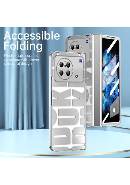 Vivo x Fold Için Sert Pc Menteşe Koruma Telefon Kılıfı Mavi (Yurt Dışından) fırsatları