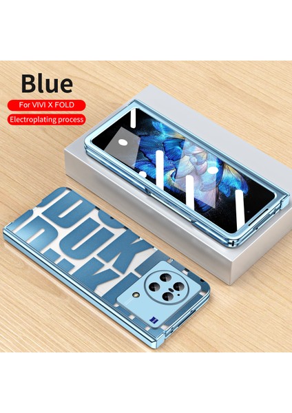 Vivo x Fold Için Sert Pc Menteşe Koruma Telefon Kılıfı Mavi (Yurt Dışından) indirimleri