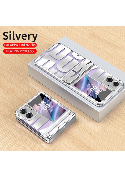 Oppo Find N2 Flip Için Sert Pc Menteşe Koruma Telefon Kılıfı Gümüş (Yurt Dışından) indirimleri