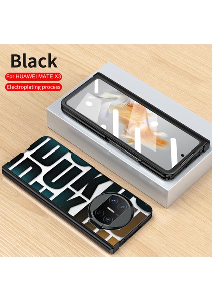 Huawei Mate X3 Için Sert Pc Menteşe Koruma Telefon Kılıfı Siyah (Yurt Dışından) fırsatları