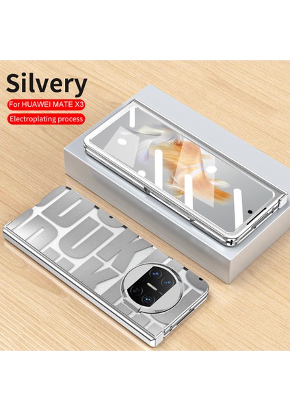 Huawei Mate X3 Için Sert Pc Menteşe Koruma Telefon Kılıfı Gümüş (Yurt Dışından) indirimleri