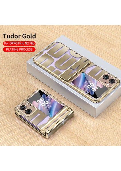 Oppo Find N2 Flip Için Sert Pc Menteşe Koruma Telefon Kılıfı Altın (Yurt Dışından) indirimleri