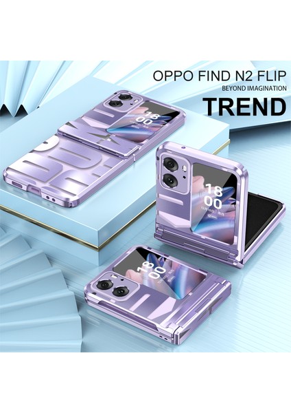 Oppo Find N2 Flip Için Sert Pc Menteşe Koruma Telefon Kılıfı Mor (Yurt Dışından) modelleri