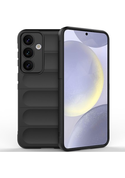 Samsung Galaxy S24 Için Kaymaz Yumuşak Silikon Telefon Kılıfı - Siyah (Yurt Dışından) fiyatları