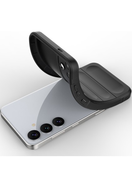 Samsung Galaxy S24 Için Kaymaz Yumuşak Silikon Telefon Kılıfı - Siyah (Yurt Dışından) fırsatları