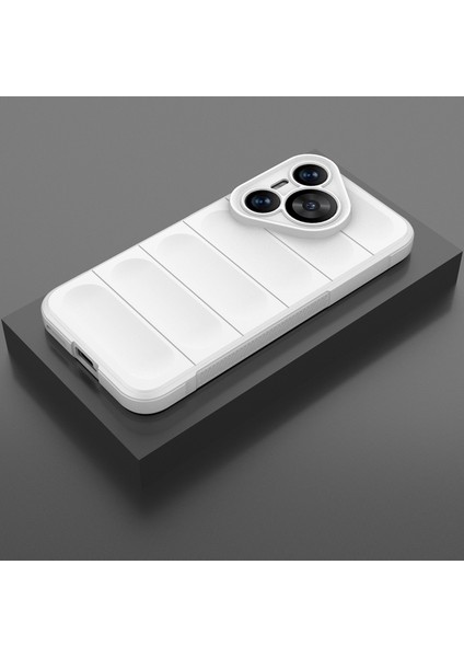 Huawei Pura 70 Için Kaymaz Yumuşak Silikon Telefon Kılıfı - Beyaz (Yurt Dışından) modelleri