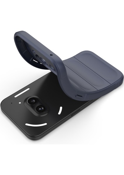 Nothing Phone 2A Için Kaymaz Yumuşak Silikon Telefon Kılıfı - Lacivert (Yurt Dışından) modelleri