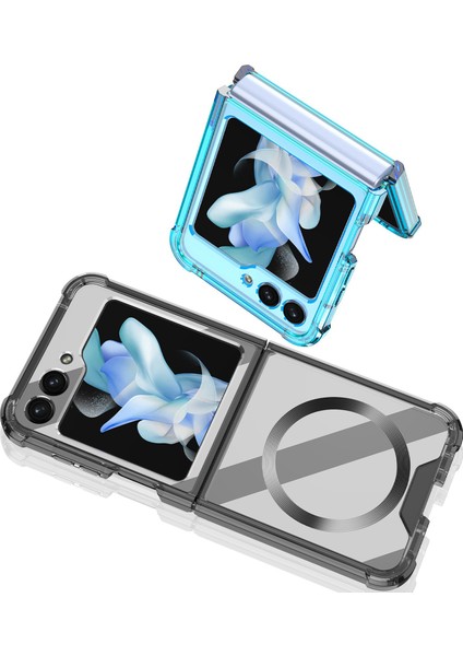 Samsung Galaxy Z Flip 5 Için Şeffaf Telefon Kılıfı , Magsafe ile Uyumlu Siyah (Yurt Dışından) indirimleri