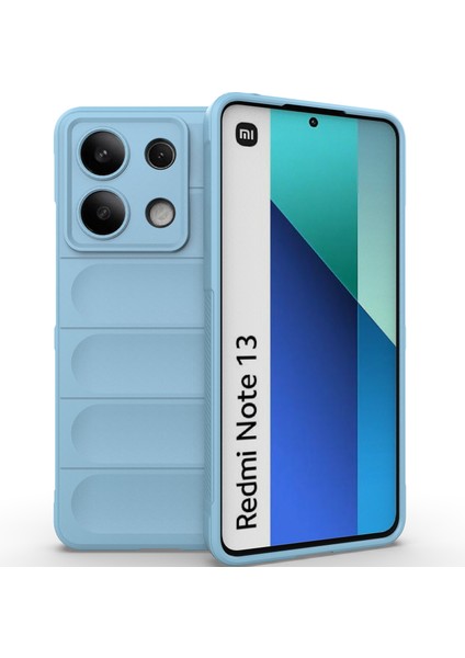 Xiaomi Redmi Note 13 4g Için Kaymaz Yumuşak Silikon Telefon Kılıfı - Mavi (Yurt Dışından) fiyatları
