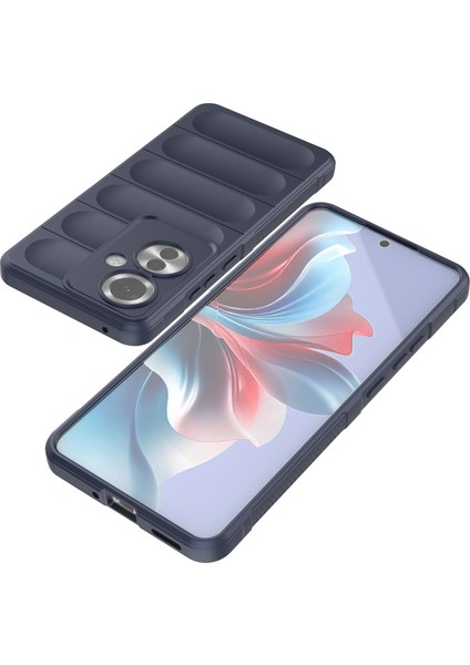 Oppo RENO11 F Için Kaymaz Yumuşak Silikon Telefon Kılıfı - Siyah (Yurt Dışından) indirimleri