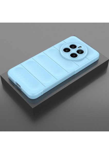 Realme 12+ Için Kaymaz Yumuşak Silikon Telefon Kılıfı - Mavi (Yurt Dışından) indirimleri