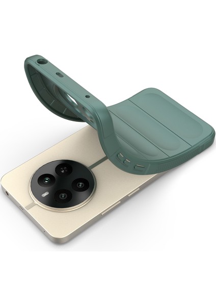 Realme 12+ Için Kaymaz Yumuşak Silikon Telefon Kılıfı - Yeşil (Yurt Dışından) fırsatları