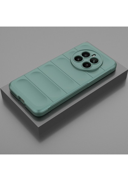 Realme 12+ Için Kaymaz Yumuşak Silikon Telefon Kılıfı - Yeşil (Yurt Dışından) indirimleri