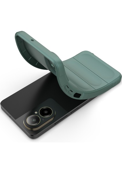 Realme C67 4g Için Kaymaz Yumuşak Silikon Telefon Kılıfı - Yeşil (Yurt Dışından) fırsatları