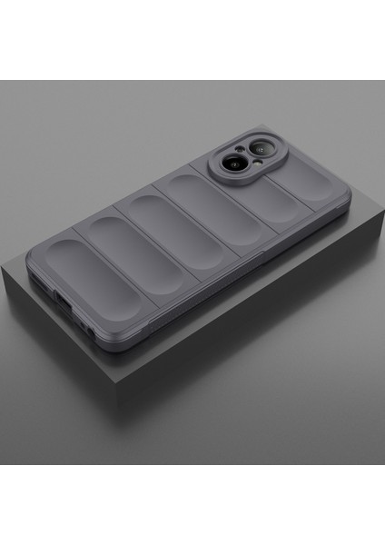 Realme C67 4g Için Kaymaz Yumuşak Silikon Telefon Kılıfı - Koyu Gri (Yurt Dışından) modelleri