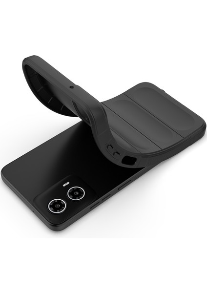 Motorola Moto G34 Için Kaymaz Yumuşak Silikon Telefon Kılıfı - Siyah (Yurt Dışından) fırsatları