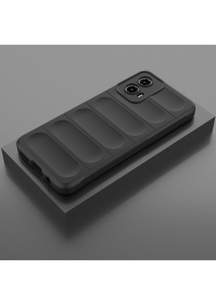 Motorola Moto G34 Için Kaymaz Yumuşak Silikon Telefon Kılıfı - Siyah (Yurt Dışından) indirimleri