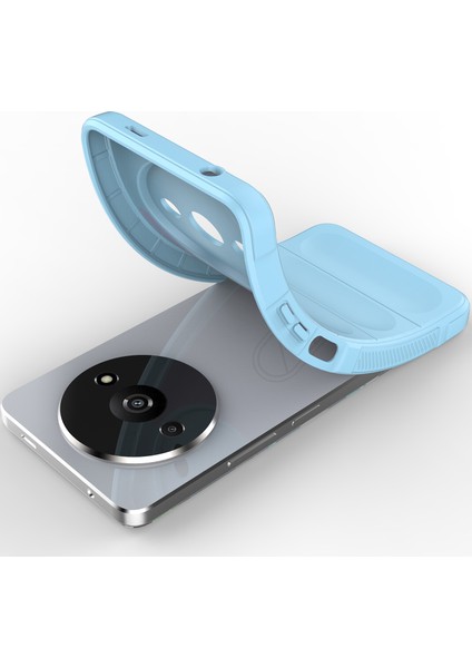 Xiaomi Redmi A3 Için Kaymaz Yumuşak Silikon Telefon Kılıfı - Mavi (Yurt Dışından) fırsatları