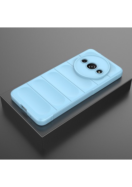 Xiaomi Redmi A3 Için Kaymaz Yumuşak Silikon Telefon Kılıfı - Mavi (Yurt Dışından) indirimleri