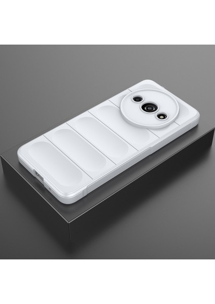 Xiaomi Redmi A3 Için Kaymaz Yumuşak Silikon Telefon Kılıfı - Beyaz (Yurt Dışından) fırsatları