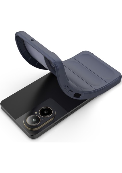 Realme C67 4g Için Kaymaz Yumuşak Silikon Telefon Kılıfı - Lacivert (Yurt Dışından) modelleri