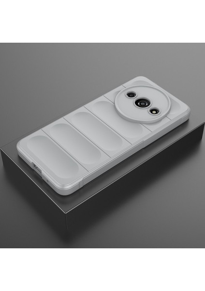 Xiaomi Redmi A3 Için Kaymaz Yumuşak Silikon Telefon Kılıfı - Gri (Yurt Dışından) fırsatları